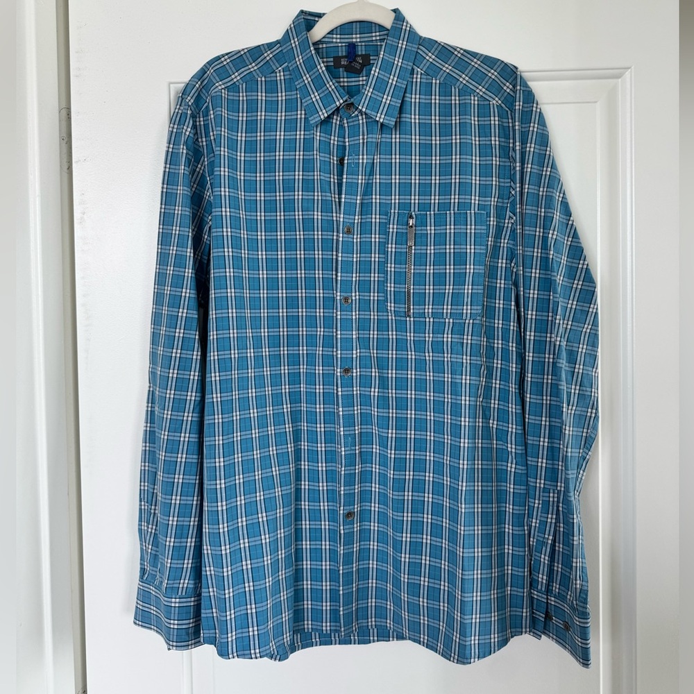 Kenneth Cole Button Down with Zipper Pocket